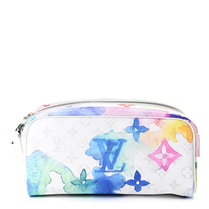Louis Vuitton Monogram Watercolor Dopp Kit Toilet Pouch Multicolor 1 of 10