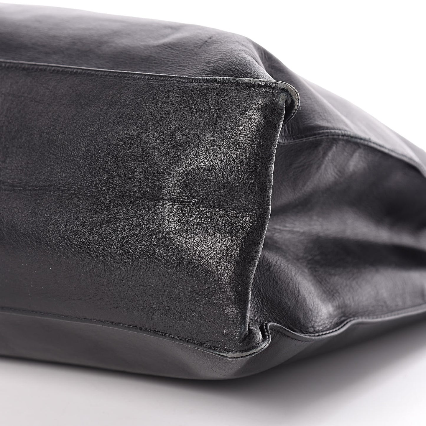 Calfskin CC Tote Black
