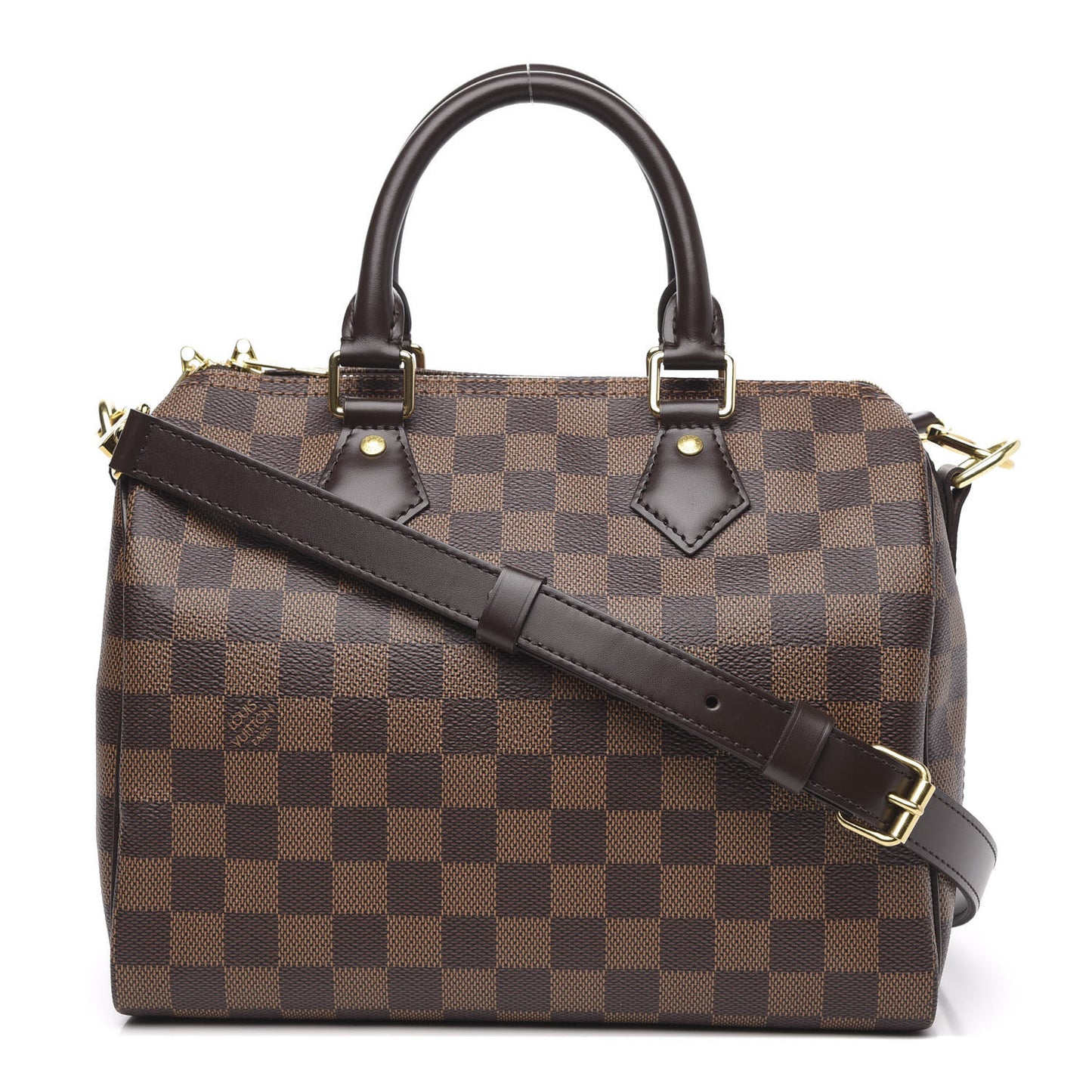Damier Ebene Speedy Bandouliere 25