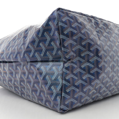 Goyard Iridescent Goyardine Saint Louis GM Pearly Blue 10 of 11