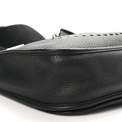 Hermes Taurillon Clemence Evelyne III GM Black 9 of 11
