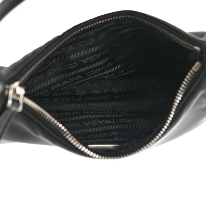 Prada Tessuto Nylon Saffiano Mini Re-Edition 2005 Bag Black 5 of 10