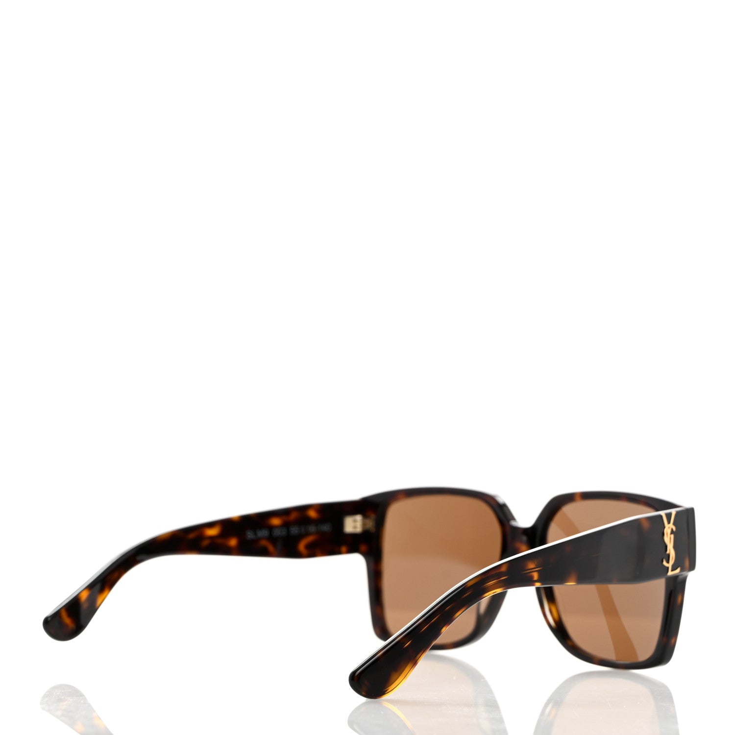 Saint Laurent Acetate SL M9 Sunglasses Tortoise 4 of 7