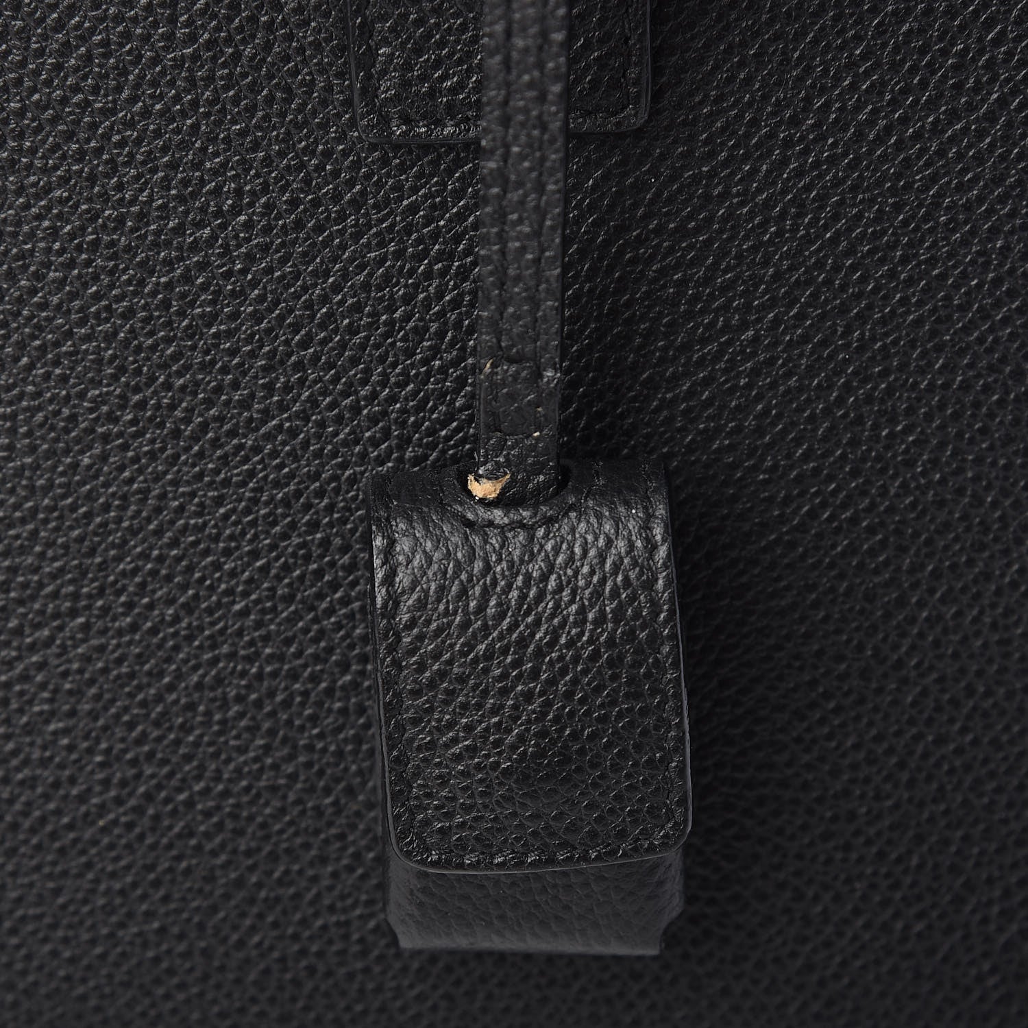 Saint Laurent Grained Calfskin Baby Sac De Jour Black 11 of 11