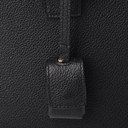Saint Laurent Grained Calfskin Baby Sac De Jour Black 11 of 11