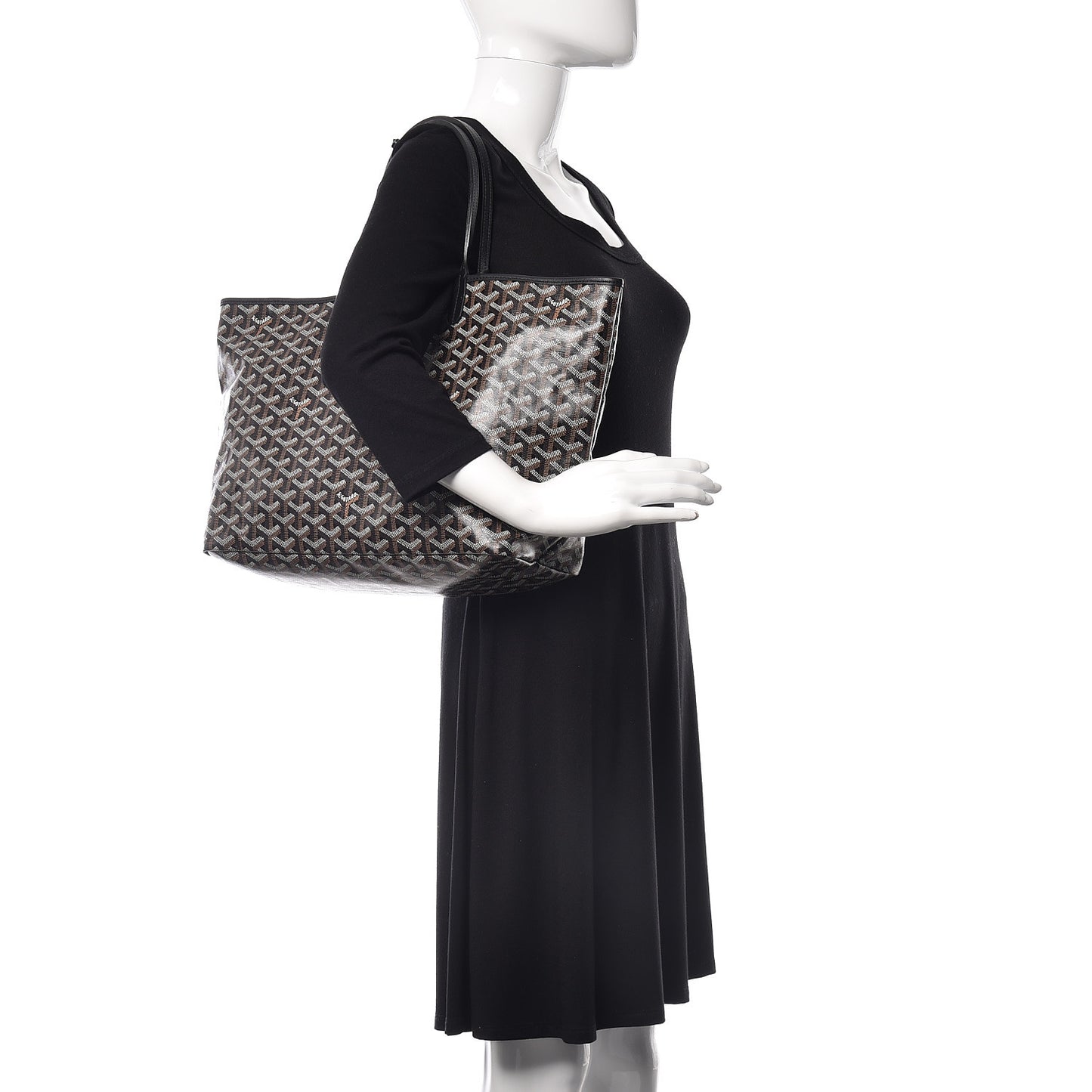 Goyardine Saint Louis PM Black