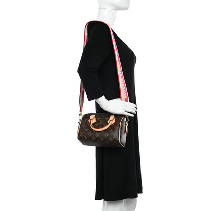 Louis Vuitton Monogram Speedy Bandouliere 20 Fuchsia 2 of 10