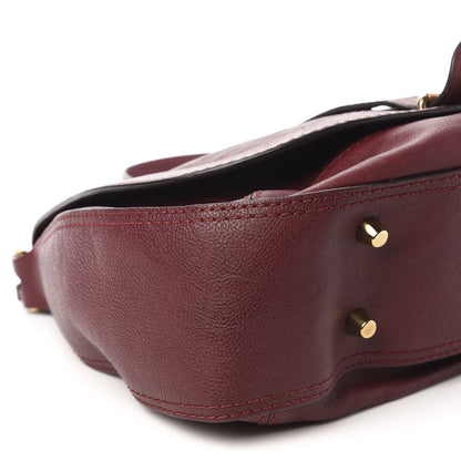 Chloe Calfskin Georgia Hobo Burgundy 6 of 12