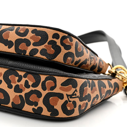 Louis Vuitton Empreinte Monogram Giant Wild At Heart Multi Pochette Accessories Black 10 of 10
