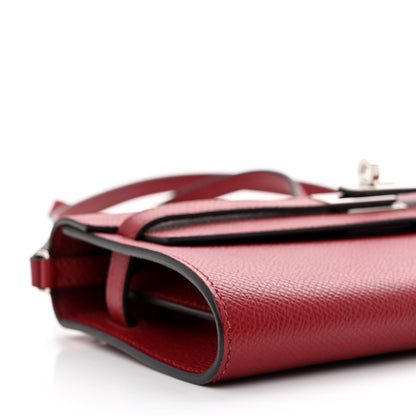 Hermes Epsom Kelly Wallet To Go Rouge Grenat 8 of 9
