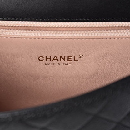 Chanel Caviar Quilted Medium CC Filigree Flap Black 6 of 9