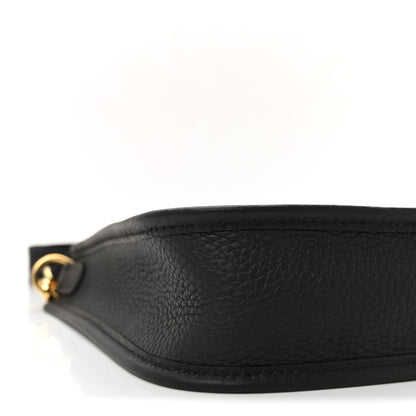 Hermes Taurillon Clemence Evelyne TPM Black 8 of 10