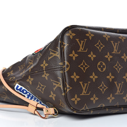 Louis Vuitton Monogram Travel Stickers Neverfull MM 9 of 11