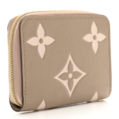 Louis Vuitton Empreinte Monogram Giant Zippy Coin Purse Tourterelle Creme 3 of 7