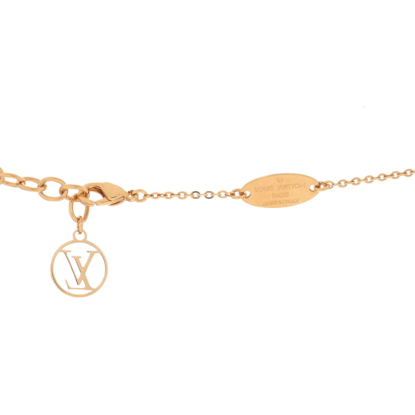 Nanogram Name Tag Necklace Gold
