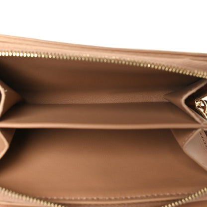Louis Vuitton Lambskin Embossed Monogram Lou Coussin Wallet Camel 6 of 11