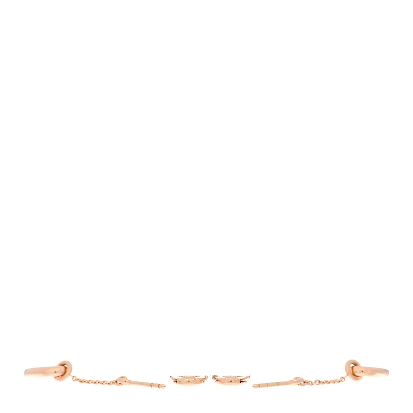 18K Rose Gold PM Farandole Drop Earrings