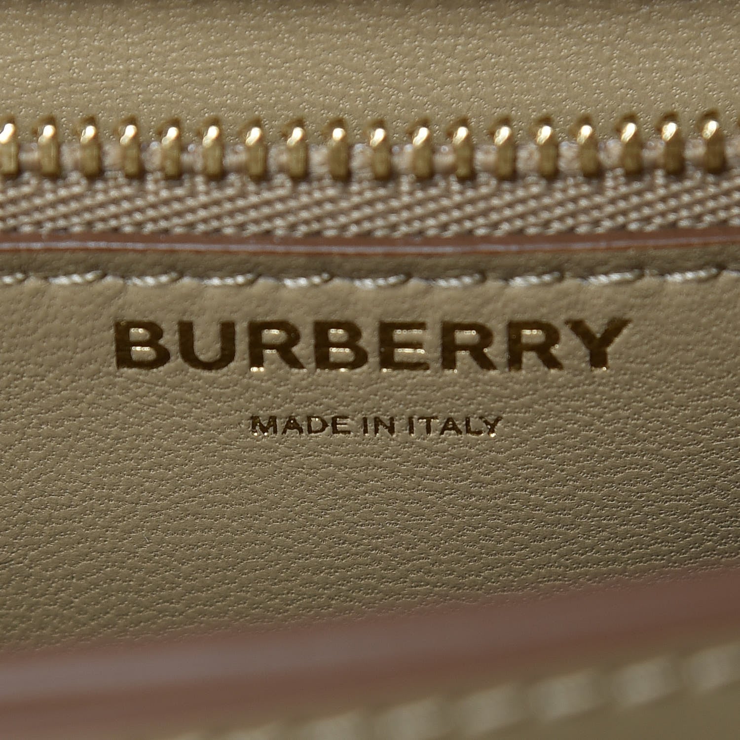 Burberry Calfskin Monogram Small TB Bag Bright Orange 8 of 9