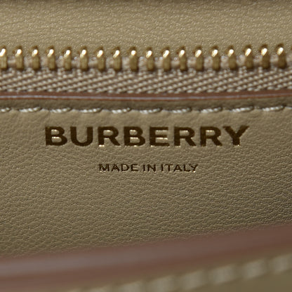 Burberry Calfskin Monogram Small TB Bag Bright Orange 8 of 9