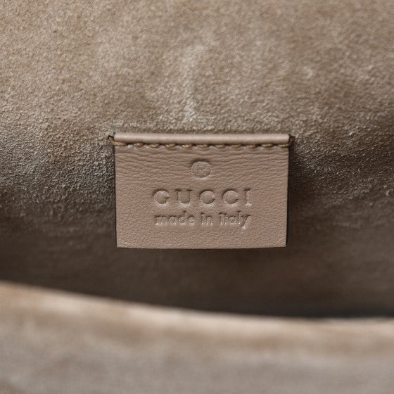 Gucci GG Supreme Monogram Mini Dionysus Shoulder Bag Taupe 6 of 8