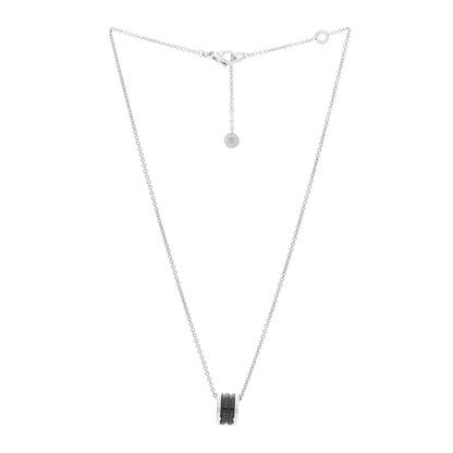 Bulgari Sterling Silver Ceramic Save The Children Pendant Necklace 3 of 5