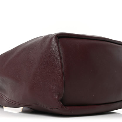 Loewe Buttery Nappa Lambskin Small Squeeze Bag Dark Burgundy 8 of 9