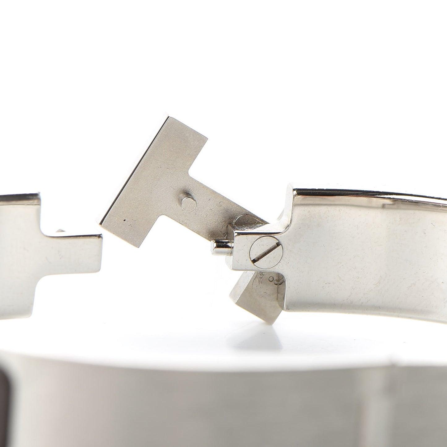 Matte Enamel Narrow Clic Clac HH Bracelet T5 Etain