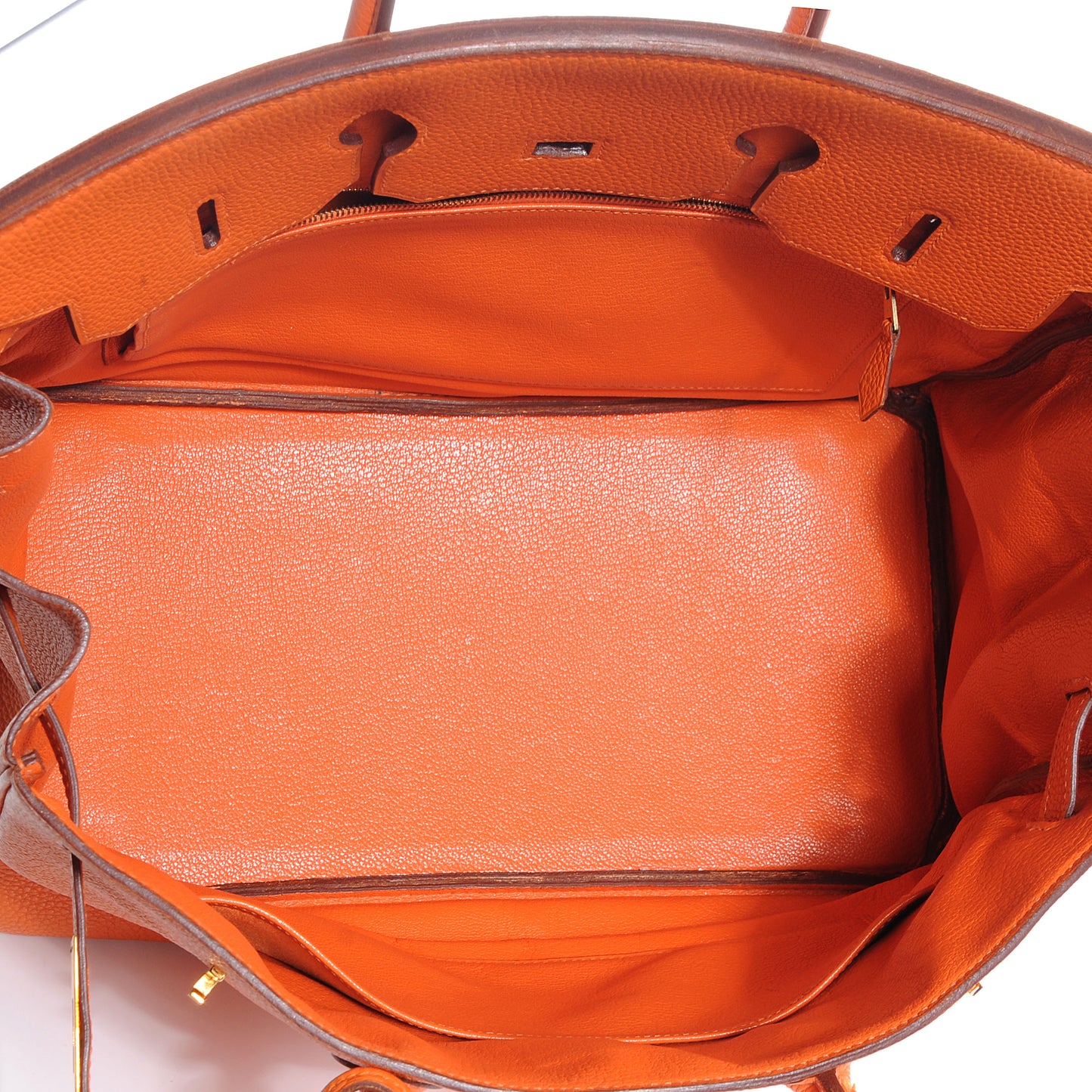 Togo Birkin 35 Orange