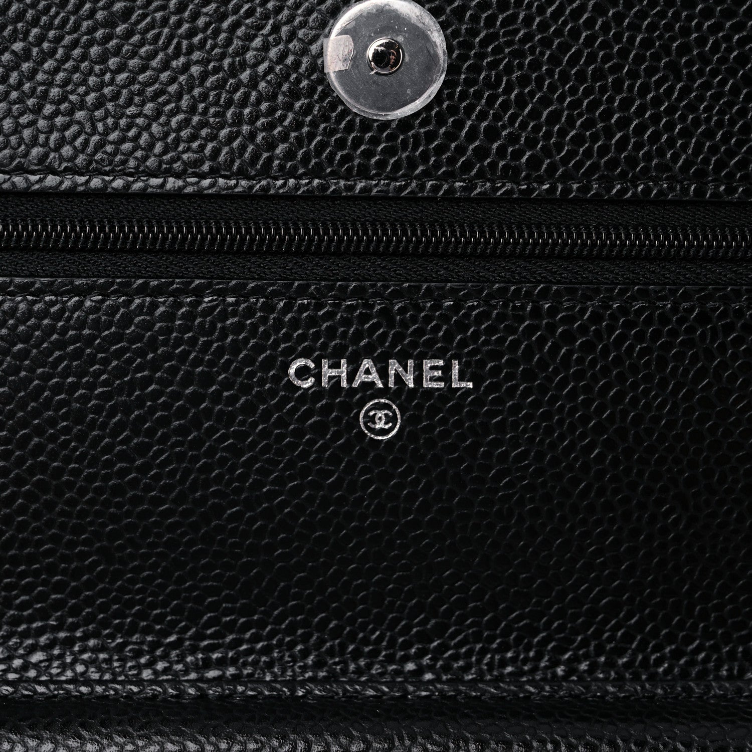 Chanel Caviar Quilted Wallet On Chain WOC Black 6 of 11