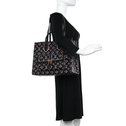 Louis Vuitton Monogram Fall for You LV Neo Onthego MM Black 2 of 8