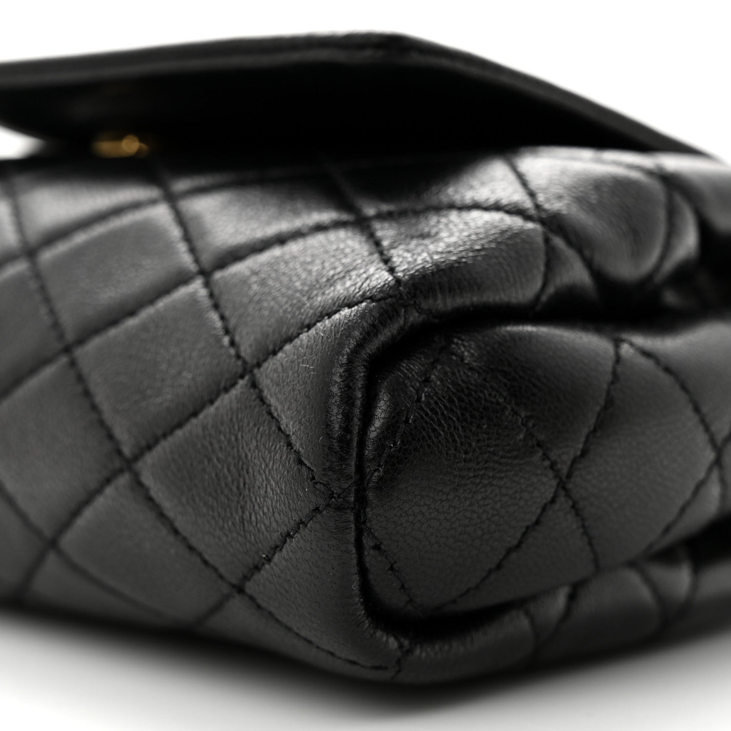 Saint Laurent Lambskin Quilted Monogram Mini Nolita Black 10 of 10