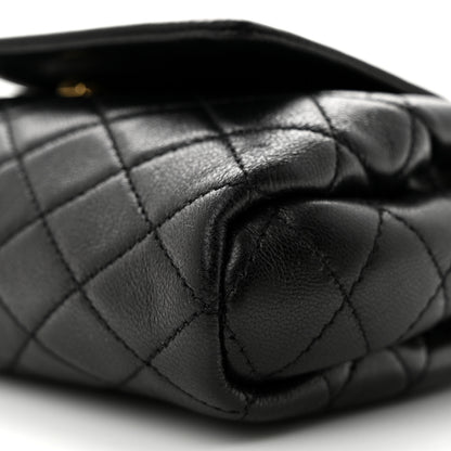 Saint Laurent Lambskin Quilted Monogram Mini Nolita Black 10 of 10