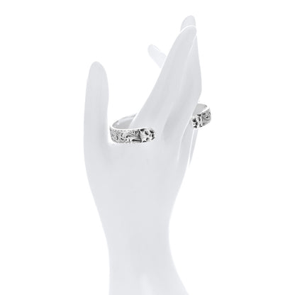 Gucci Sterling Silver Feline Head Bracelet 2 of 6