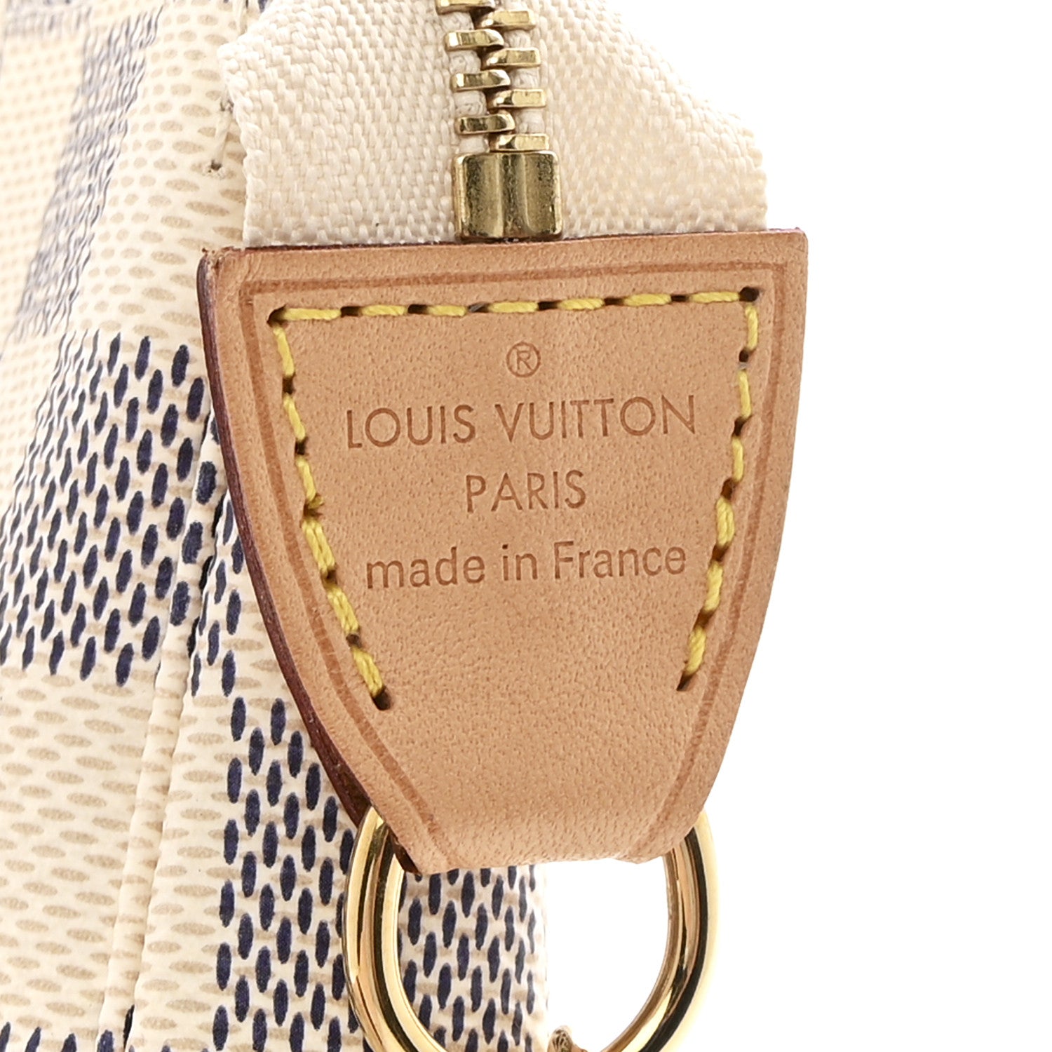Louis Vuitton Damier Azur Mini Pochette Accessories 6 of 8