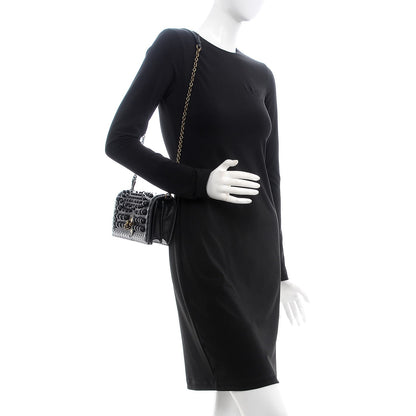 Bottega Veneta Nappa Spheres Knot Clutch Black 2 of 7