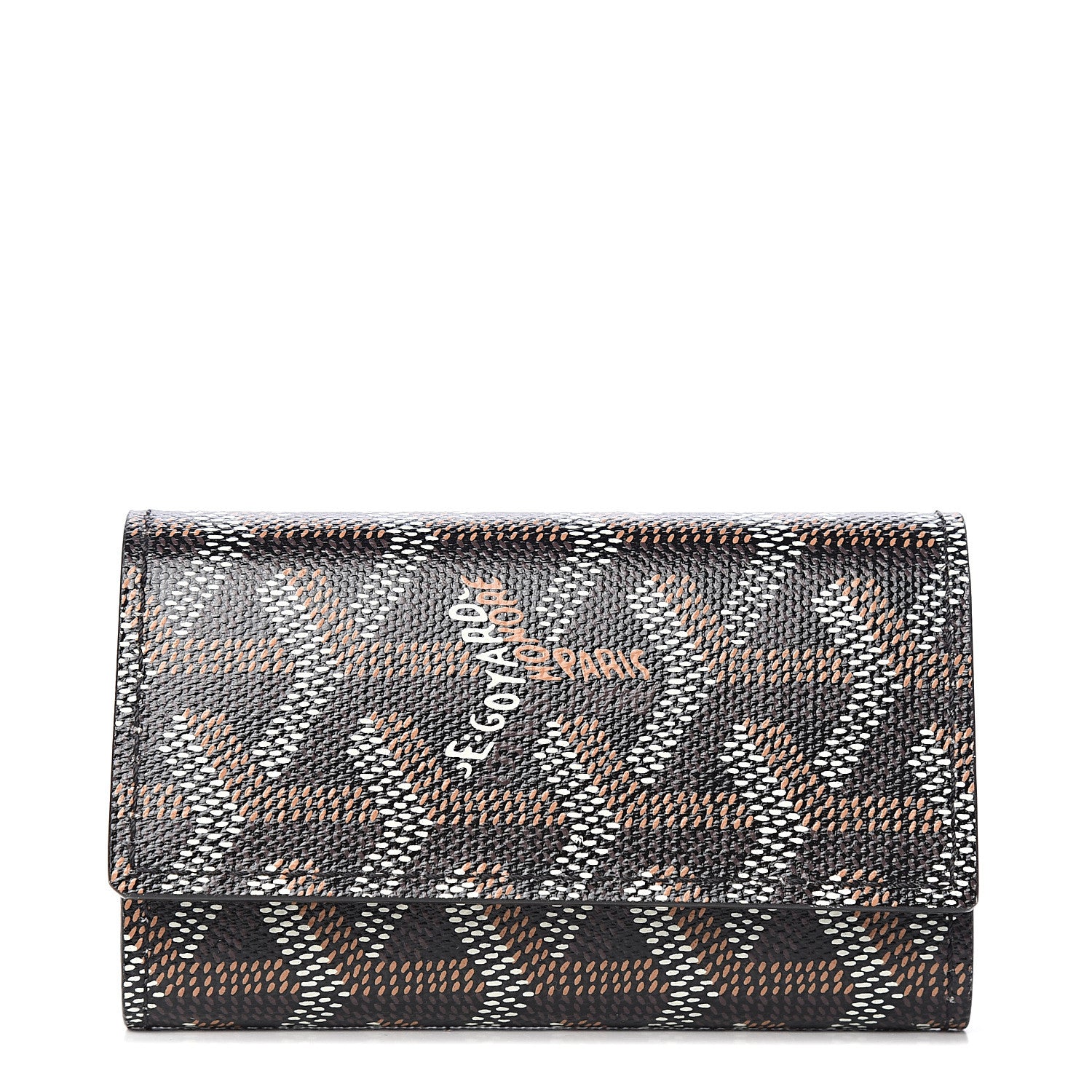 Goyard Goyardine Saint Michel 6 Key Holder Black 1 of 7