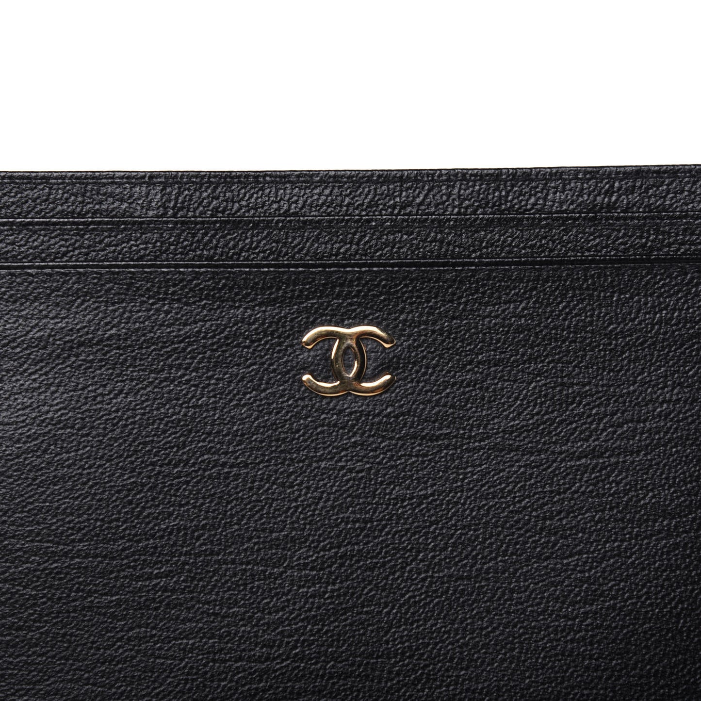 Goatskin CC Wallet Black