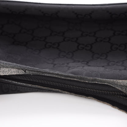Gucci Nylon Monogram Hobo Black 9 of 11