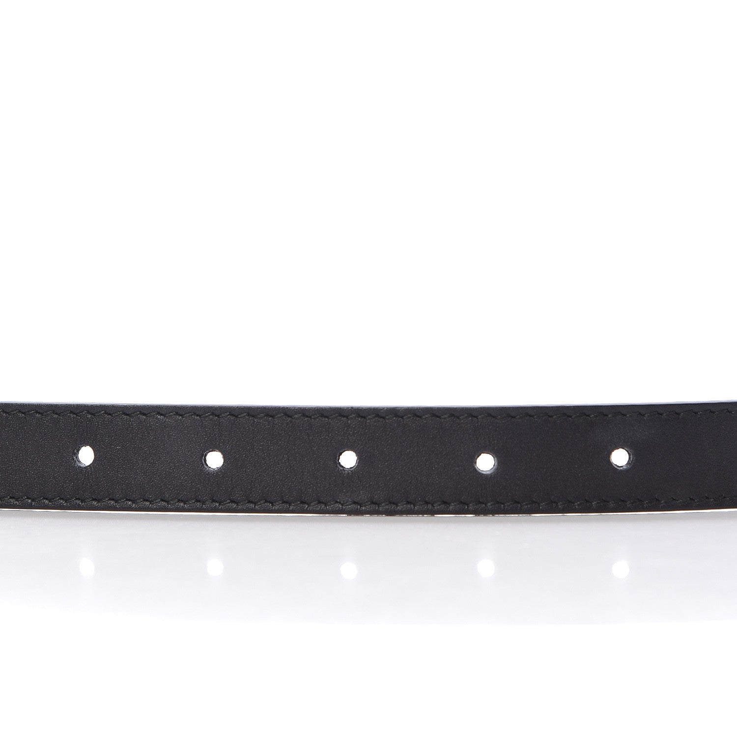 Gucci Calfskin Double G 20mm Belt 75 30 Black 5 of 9