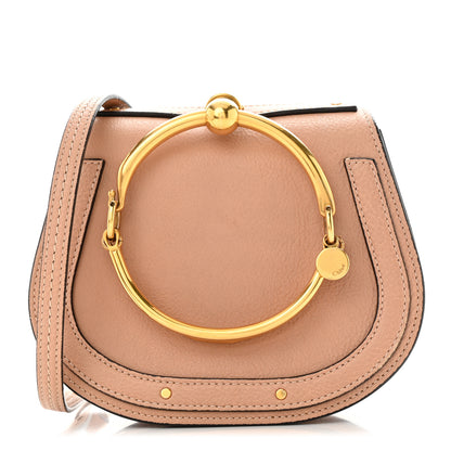 Chloe Calfskin Suede Small Nile Bracelet Bag Biscotti Beige 1 of 11