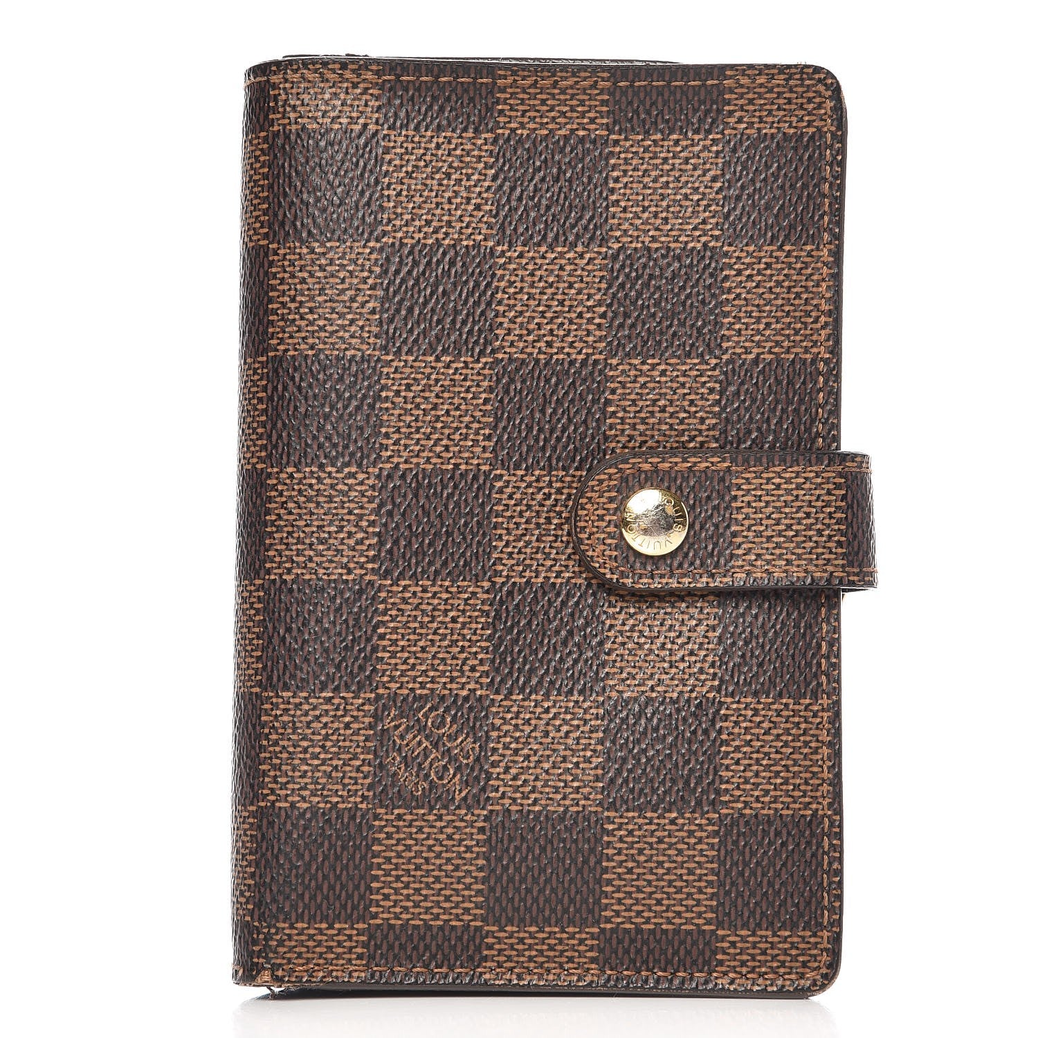 Louis Vuitton Damier Ebene French Purse Wallet 1 of 9