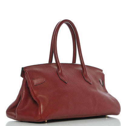 Hermes Taurillon Clemence JPG Birkin 42 Rouge H 3 of 33