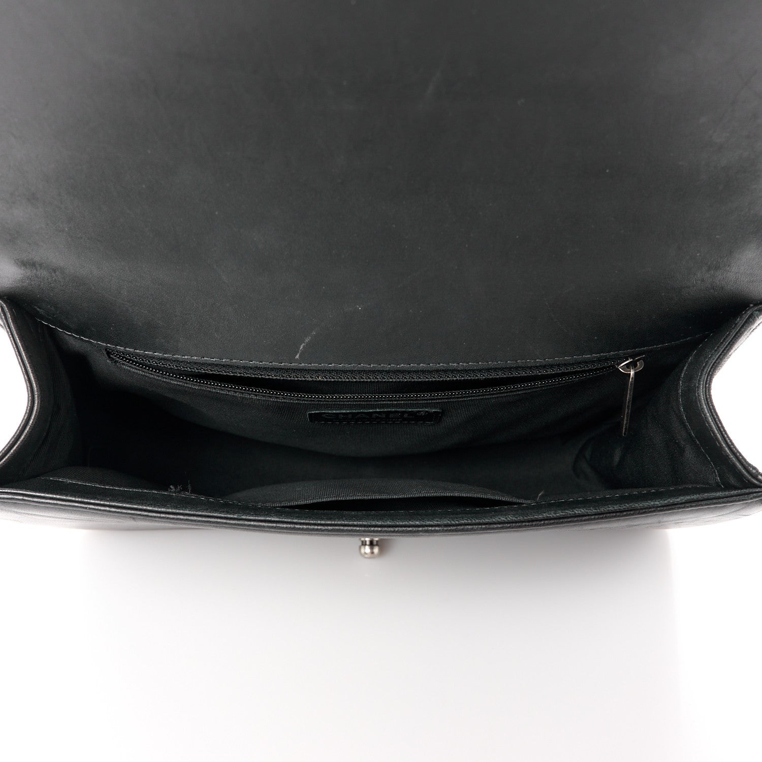 Chanel Calfskin Quilted New Medium Boy Flap Black 5 of 13