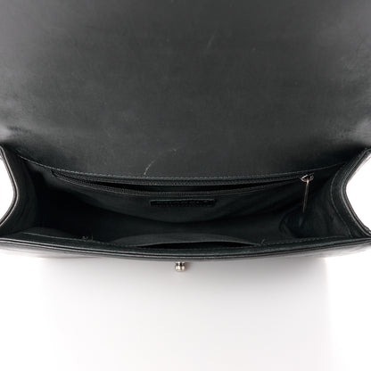 Chanel Calfskin Quilted New Medium Boy Flap Black 5 of 13