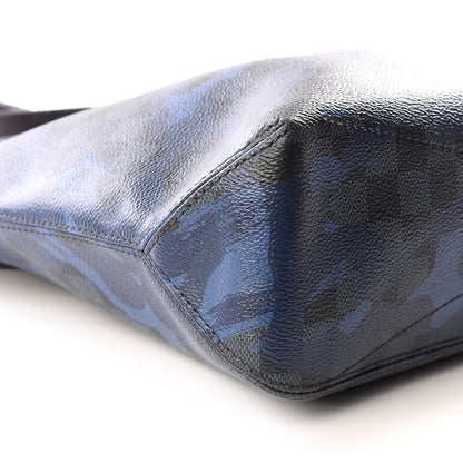 Louis Vuitton Damier Cobalt Camouflage Hunter Messenger Blue 5 of 9