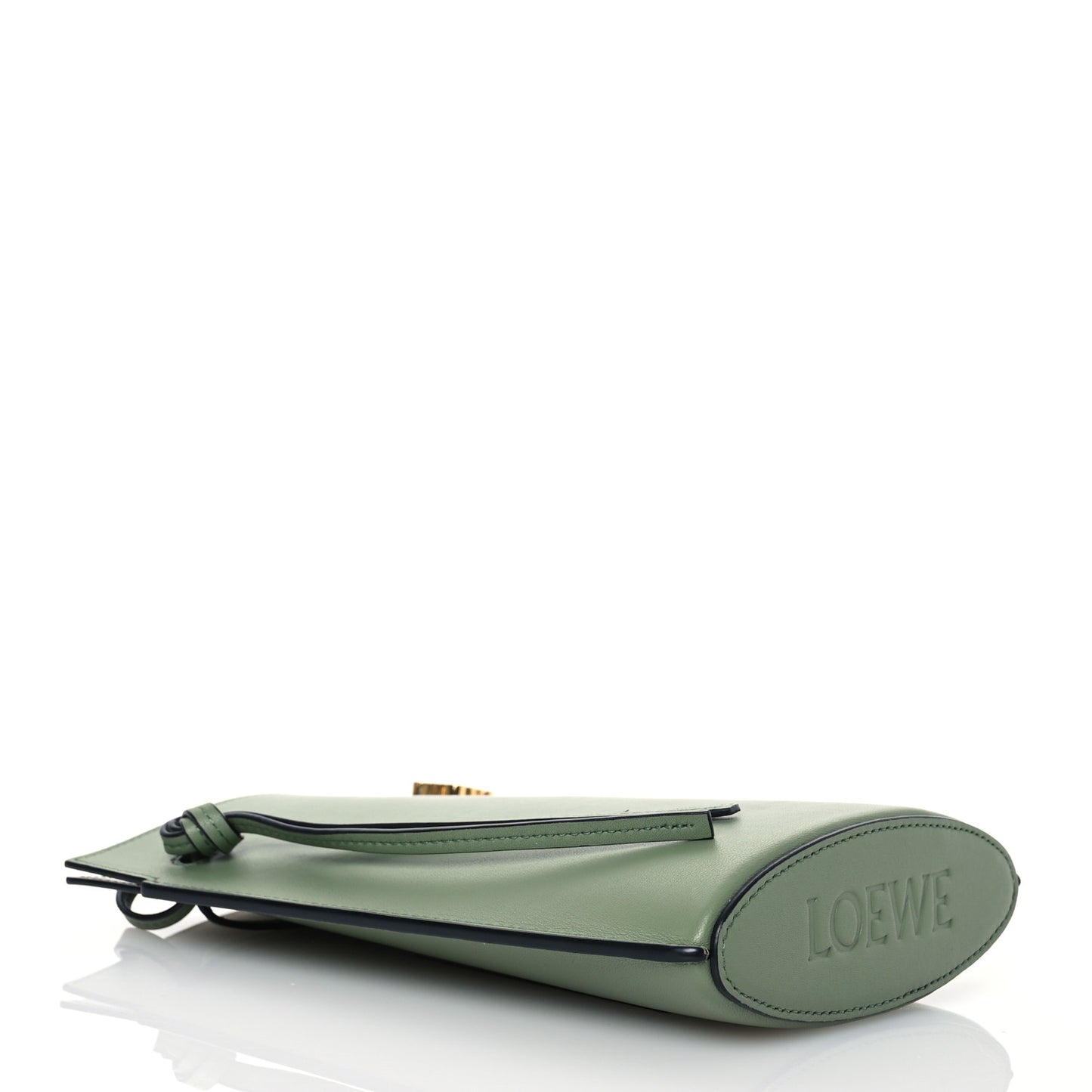Smooth Calfskin Dice Pocket Green