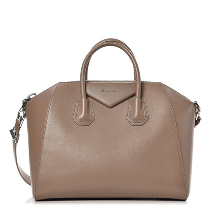 Givenchy Sugar Goatskin Medium Antigona Mastic 1 of 16