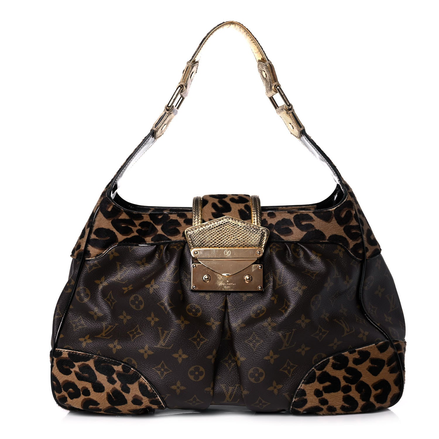 Louis Vuitton Monogram Leopard Polly 1 of 11