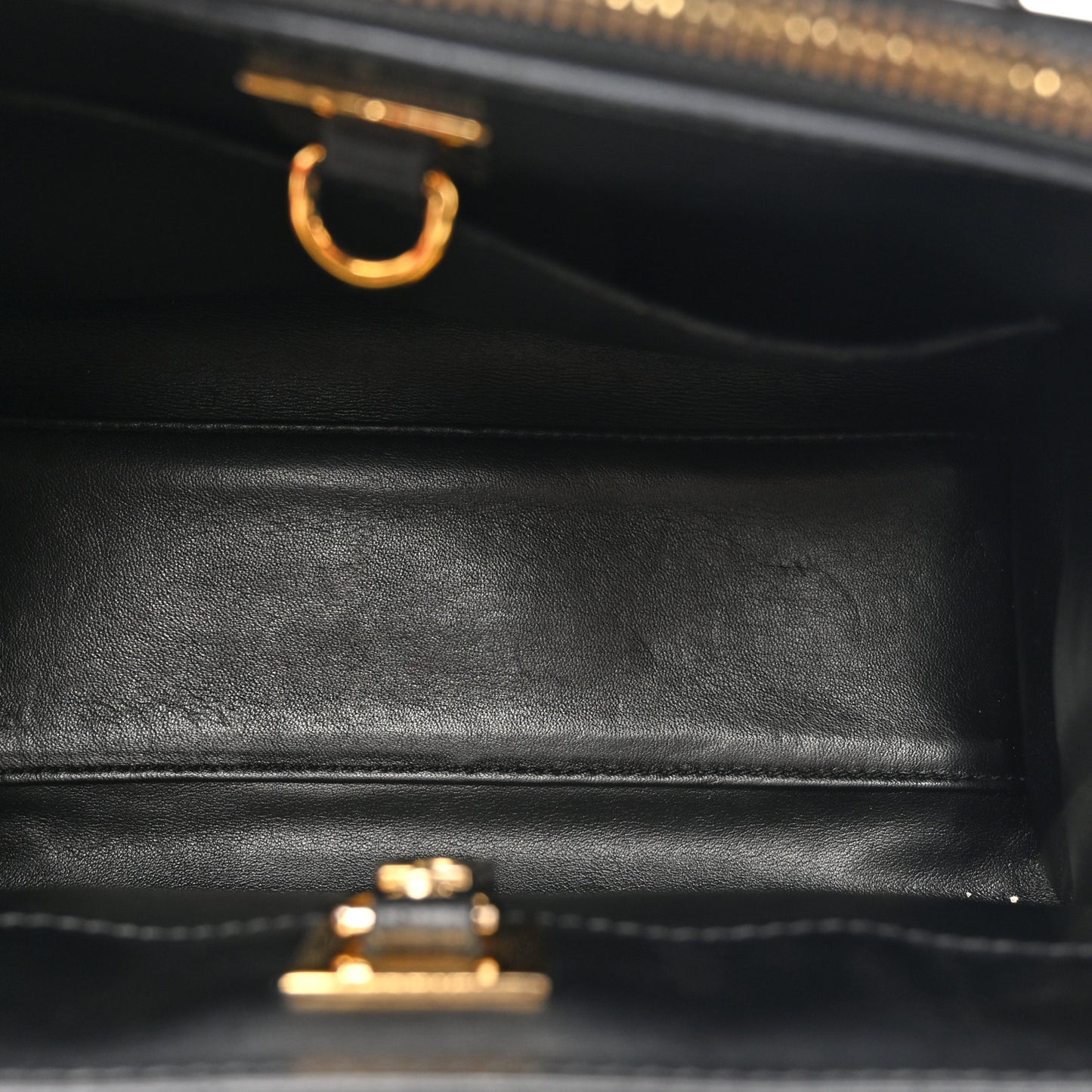 Calfskin City Steamer Mini Black