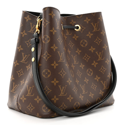 Louis Vuitton Monogram Neonoe MM Black 3 of 13